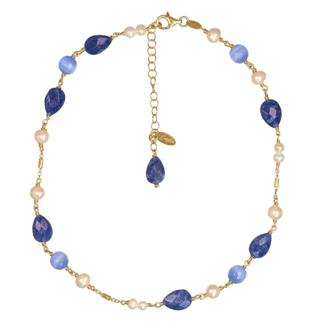Cornflower Necklace
